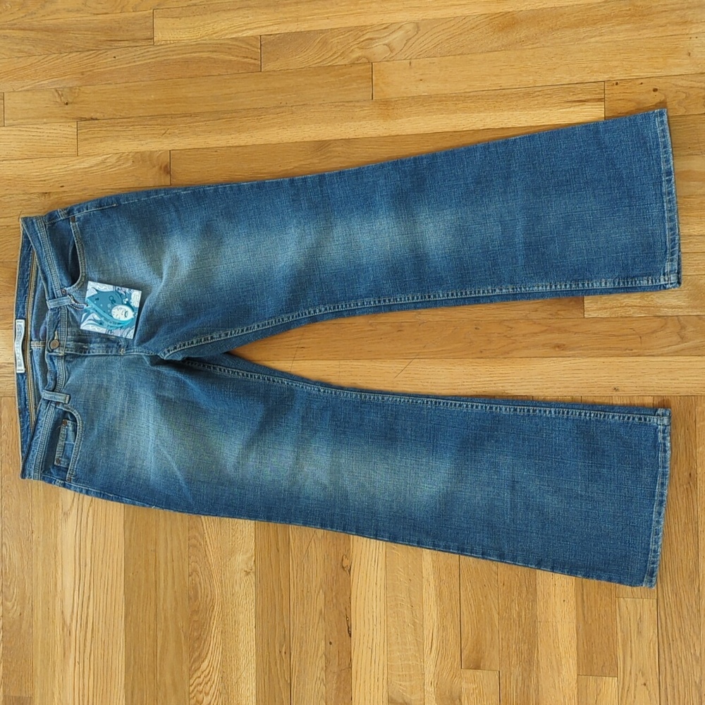 Express Vintage Precision Fit Bootcut Jeans in Sarula Size 14L
